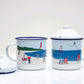Get the Set: Weekend Explorer | Enamel Mugs With Lids