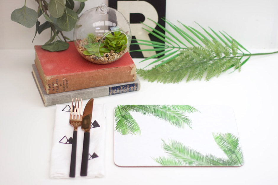 Set of Tropical Placemat
