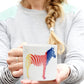 Zebras in Love Bone China Mug