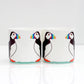 Puffins in Love Bone China Mug