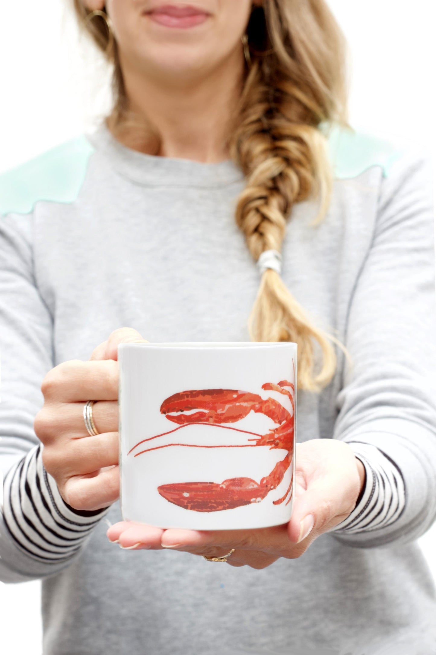 Lobster Bone China Mug