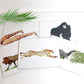 Set of Africa Animal Placemats