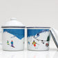 Get the Set: Weekend Explorer | Enamel Mugs With Lids