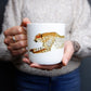 Set of African Animal Bone China Mugs