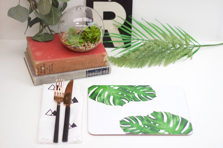 Set of Tropical Placemat