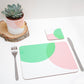 Pink|Green Dip Coaster
