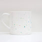 Multicoloured Splatter Bone China Mug