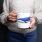 Blue Whales Bone China Mug