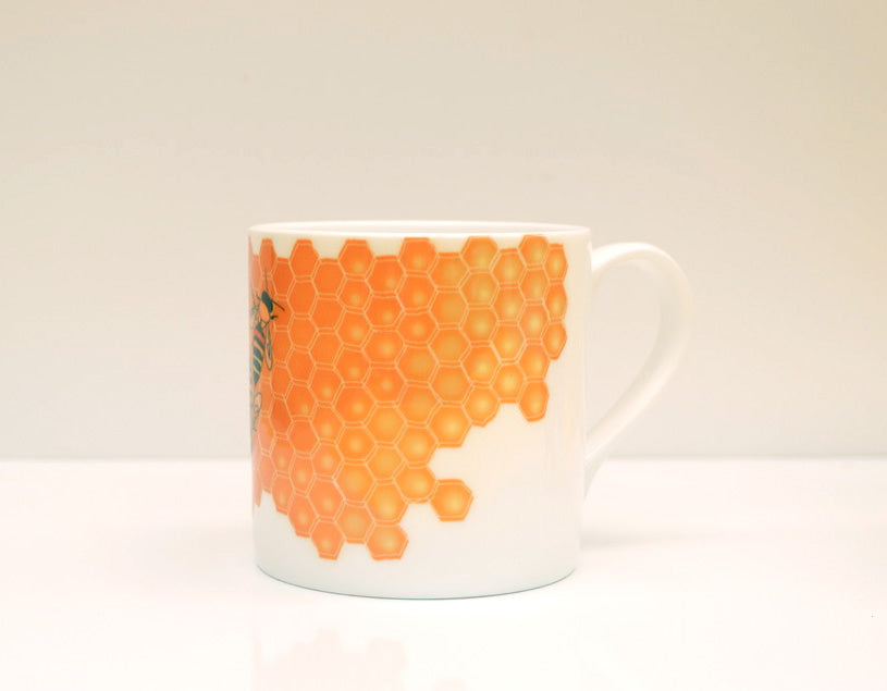 Bees Bone China Mug