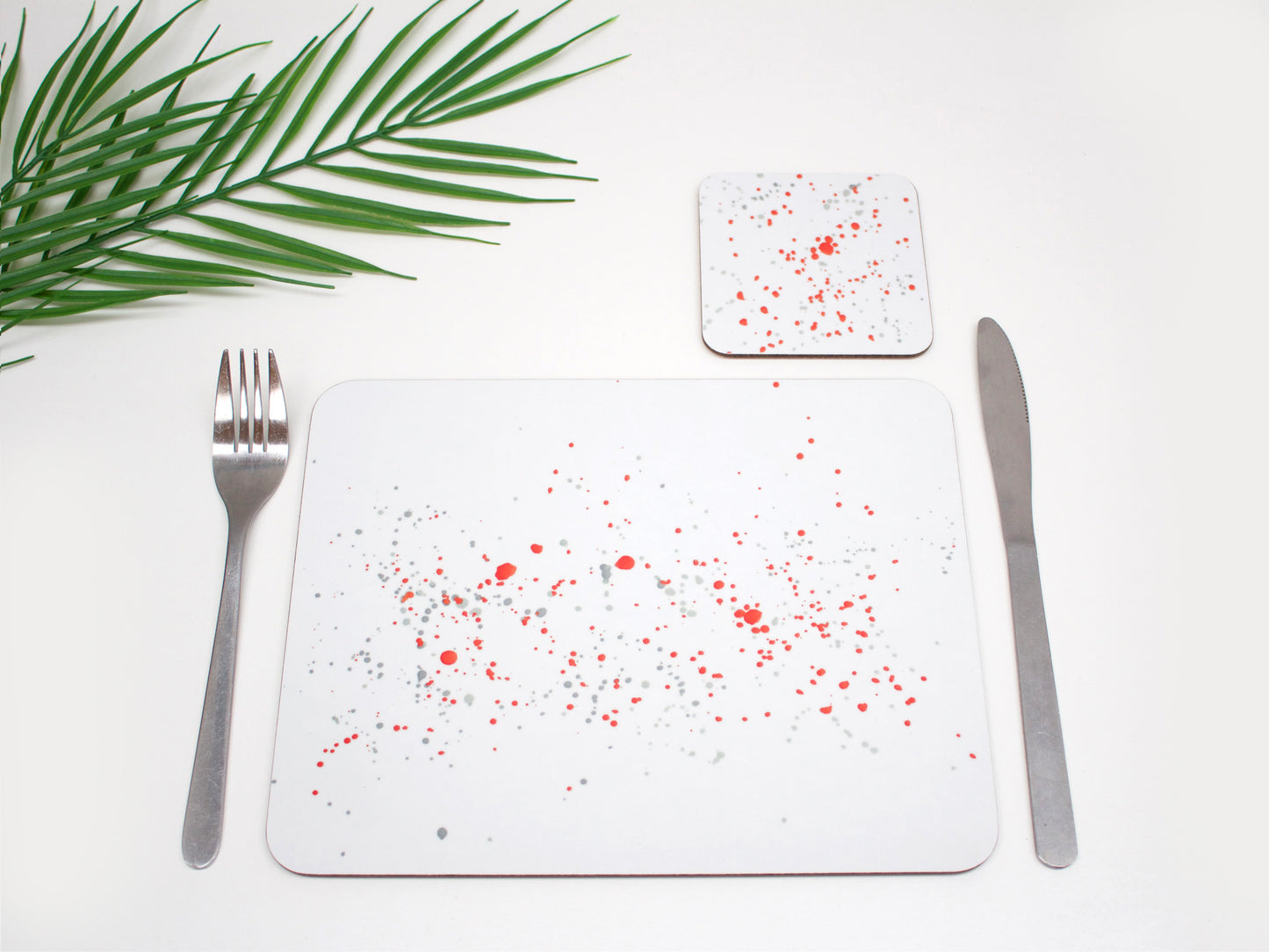 Set of Splatter Placemat