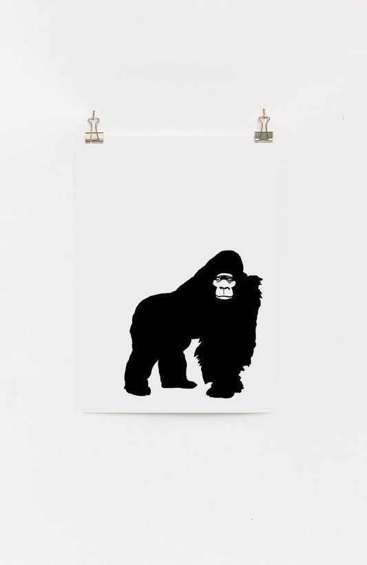 Grumpy Gorilla  |  Digital Print