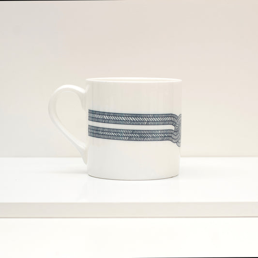 Dazzle Knot Bone China Mug