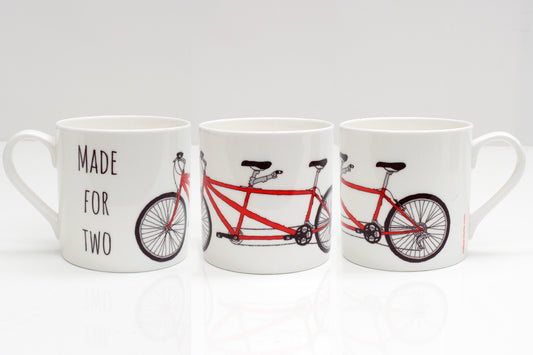 Tandem Bone China Mug