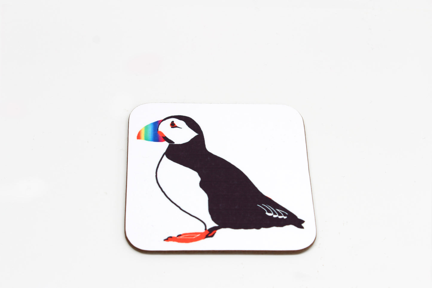 Puffins in Love Bone China Mug
