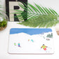 Weekend Explorer - Ski Placemat