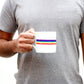 Retro Rainbow Bone China Mug
