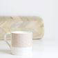 Sgraffito Pink Sunset Bone China Mug