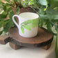 Banana Leaf Bone China Mug