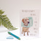 Dog Bin Greetings Card